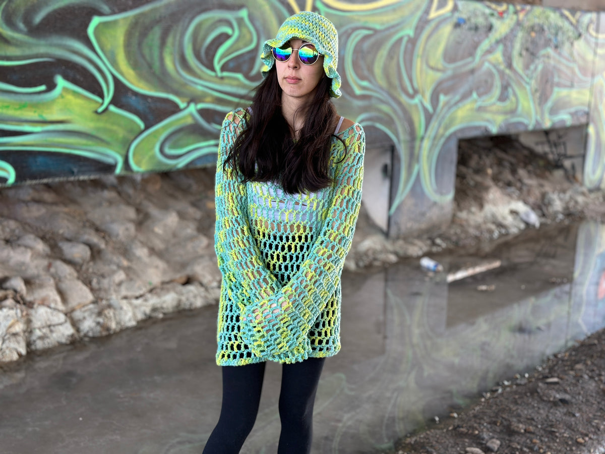 Mesh Sweater