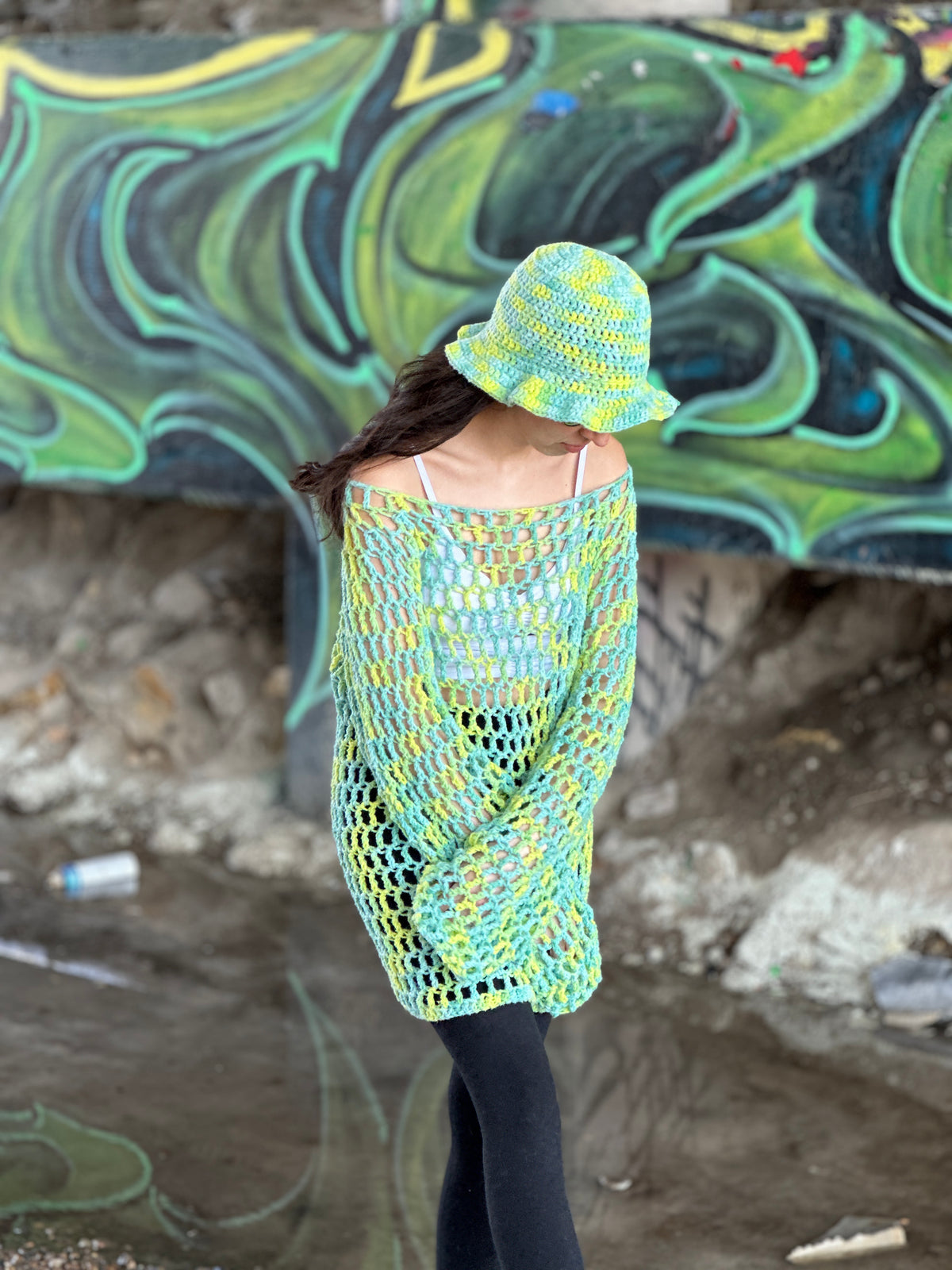 Mesh Sweater