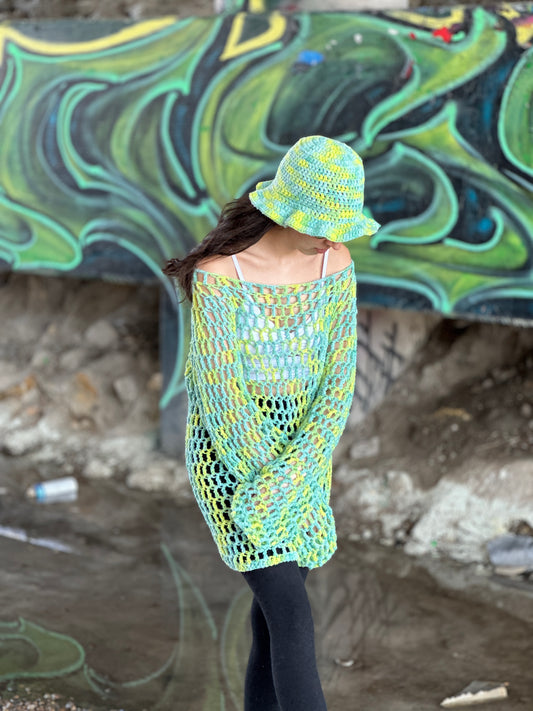 Mesh Sweater